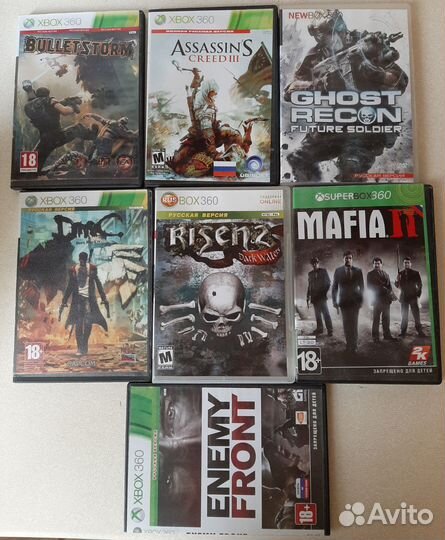 Игры на xbox 360 диски