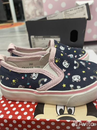 Кеды для девочки 20 размер