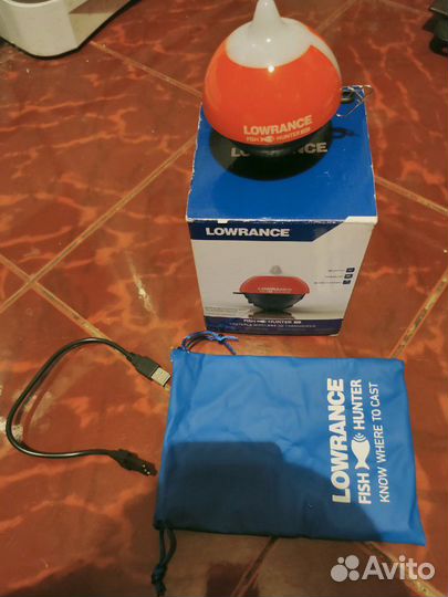 Беспроводной эхолот lowrance fishhunter 3d