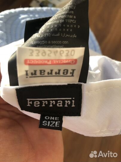 Кепка Ferrari новая