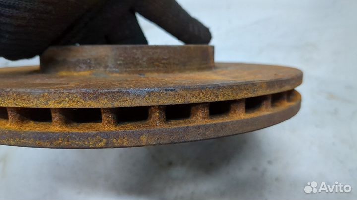 Диск тормозной Opel Astra G, 2003