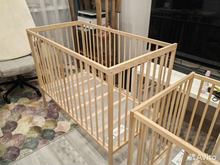 Детская кровать с матрасом Икеа