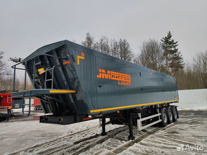 Полуприцеп самосвальный JM Kipper Алюминиевый 