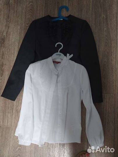 Школьная форма,пиджак блузка Вещи пакетом 152