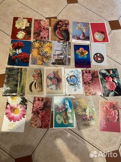 Открытки СССР все чистые