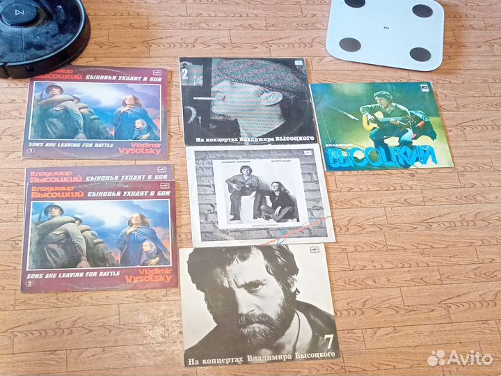 Пластинки Высоцкий