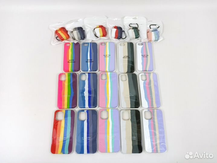 Чехол на айфон 7 11 12 13 и чехол для наушников