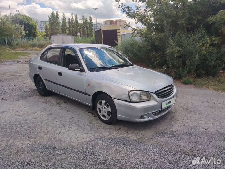 Hyundai Accent 1.5 МТ, 2008, 170 000 км