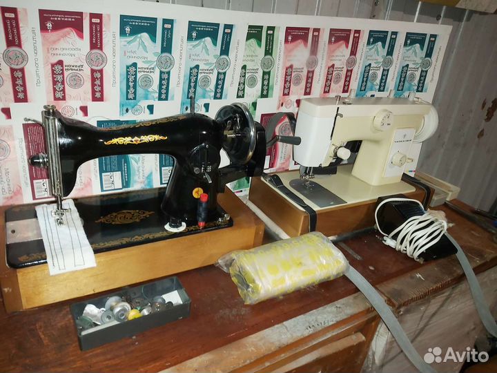 Швейная машинка подольский чайка
