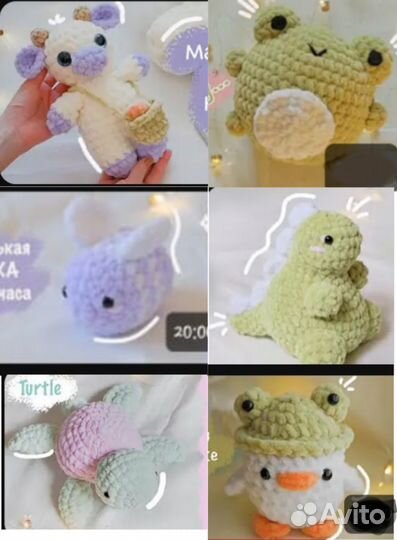 Игрушки вязаные на заказ