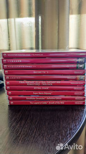 Игры для Nintendo Switch (картриджи)