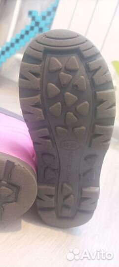 Сапоги демисезонные для девочки nordman