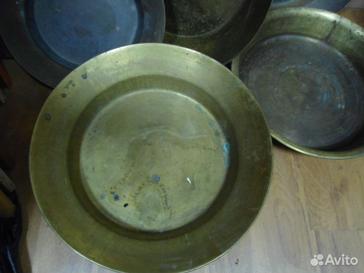 Таз Тазы латунные старинные