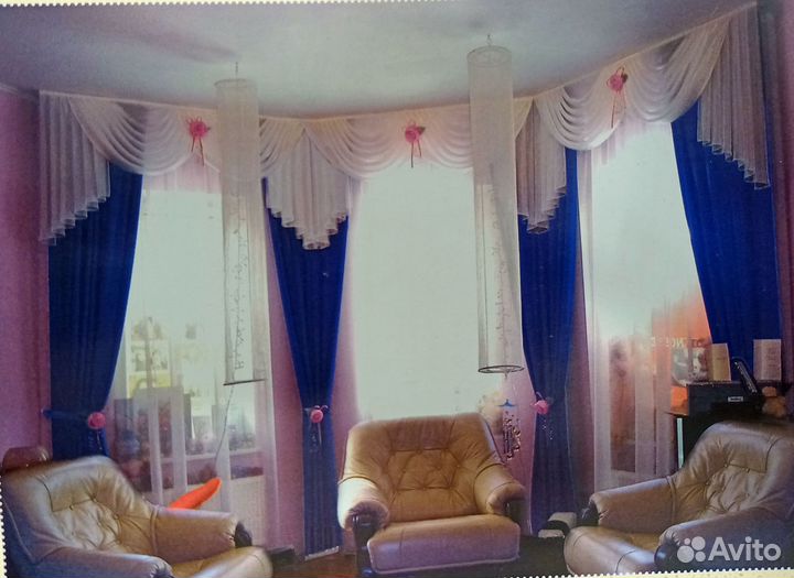 Шторы тюль портьерные ткани