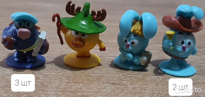 Игрушки Киндер, Чупа-чупс, лента, муми-тролль