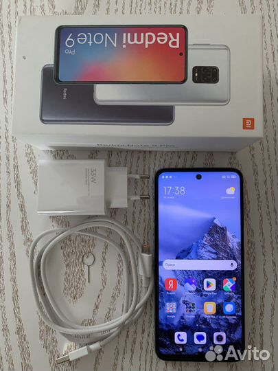 Смартфон Redmi Note 9 Pro 6/128GB + 128Gb