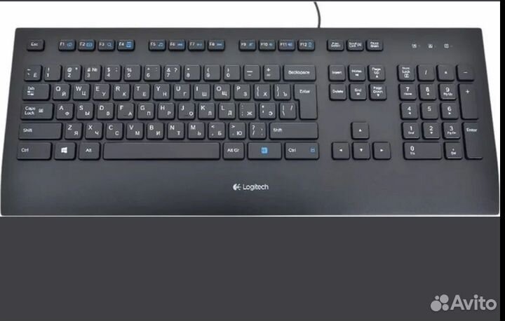 Клавиатура проводная Logitech Comfort K280E