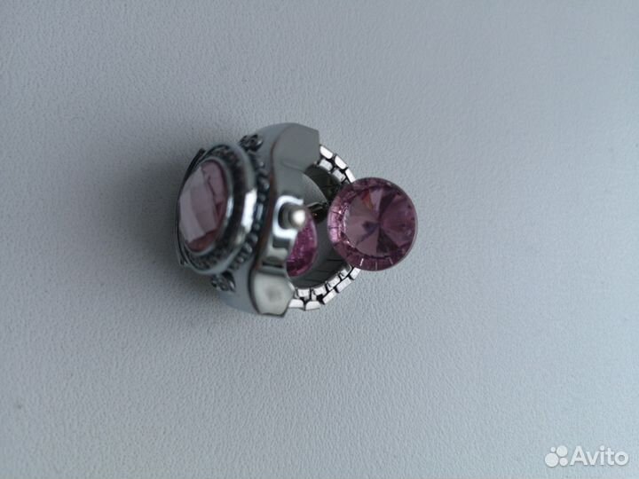 Комплект серьги и кольцо бижутерия