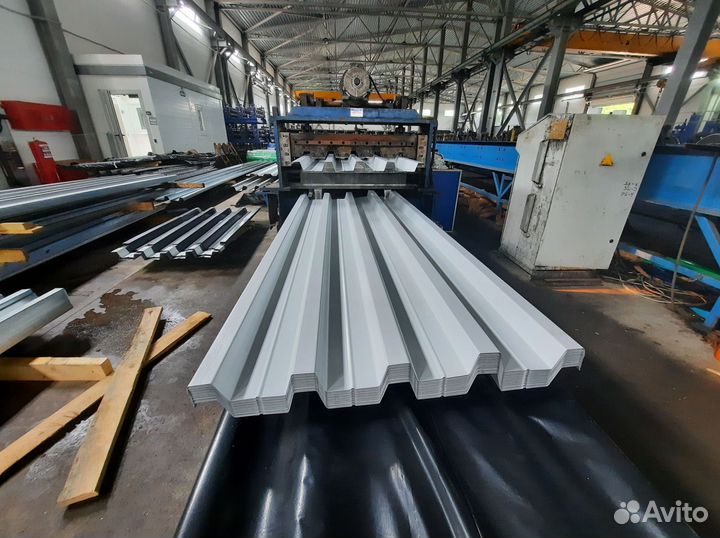 Профлист оцинкованный окрашенный нс-35 0,6х1000