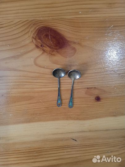 Ложка для соли серебро