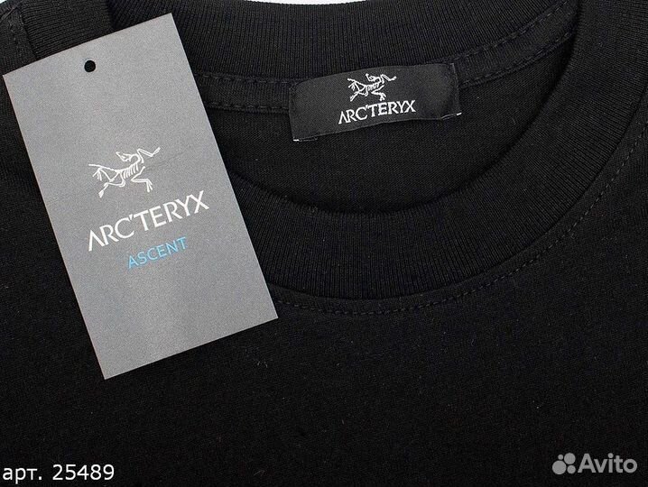 Футболка Arcteryx shadow Чёрная