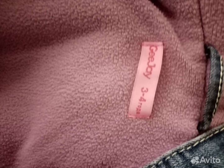 Джинсовая куртка для девочки