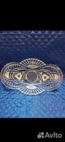 Салатник хрустальный