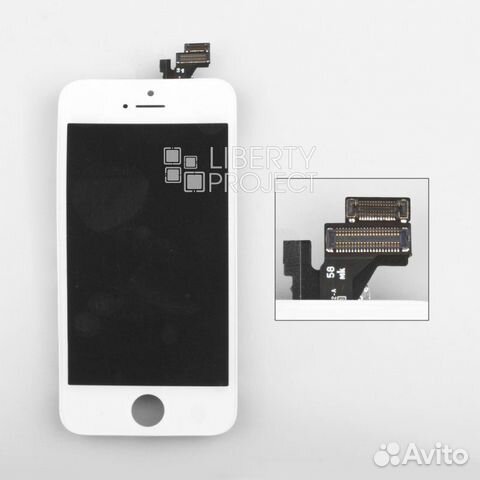 LCD дисплей для Apple iPhone SE, 5, 5S, 5С (AAA)