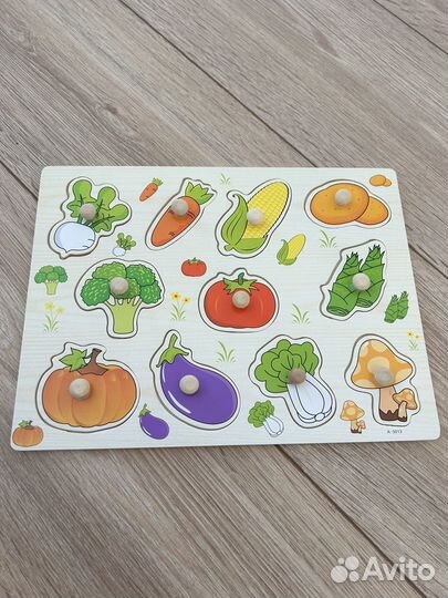 Сортер деревянный рамка-вкладыш