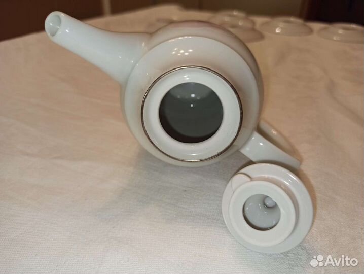 Кофейный фарфоровый сервиз гдр jlmenau СССР