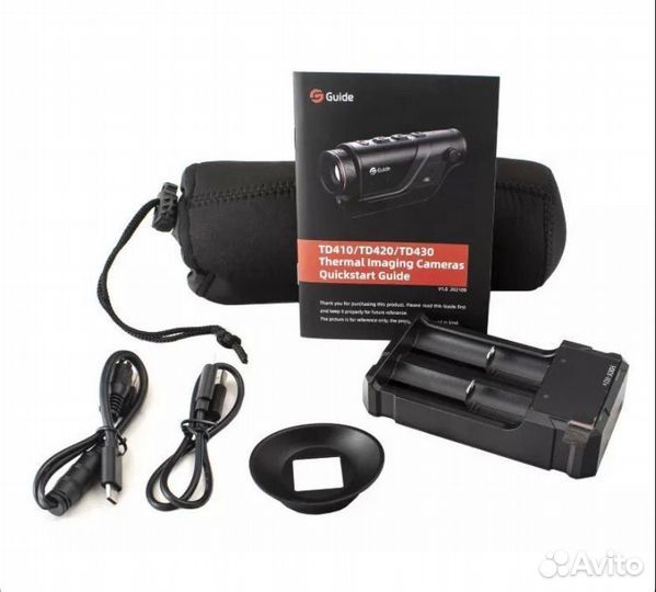 Портативный тепловизионный монокуляр Guide TD410