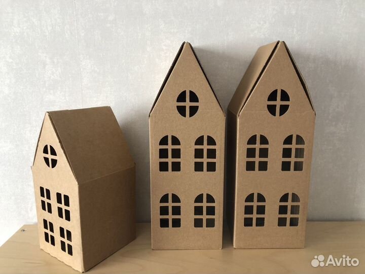 Крафтовые домики