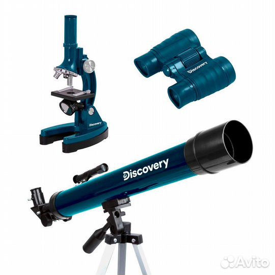 Набор Levenhuk Discovery Scope 3 с книгой