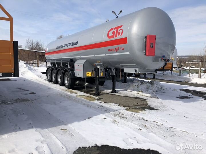 Полуприцеп газовоз GT7 ППЦТ-44, 2023