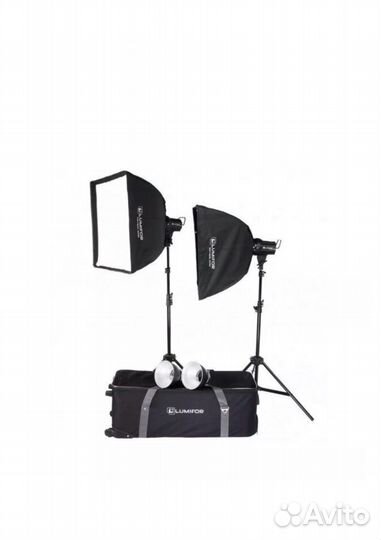 Комплект студийного света lumifor