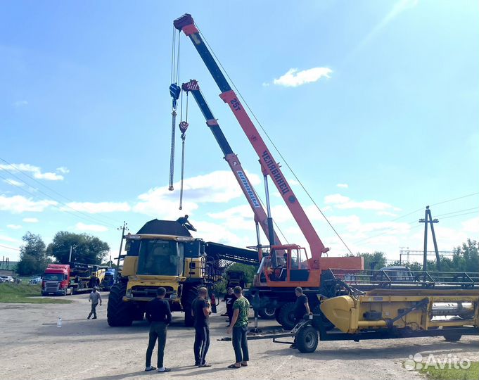 Аренда и услуги автокрана-вездехода, 21.7 м
