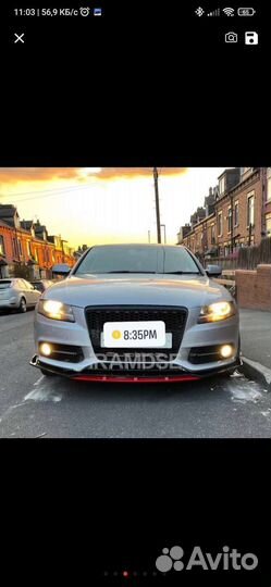 Сплиттер переднего бампера