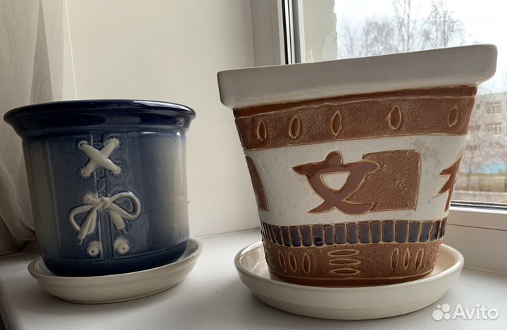 Керамические горшки