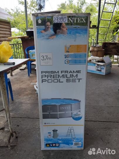 Каркасный бассейн intex