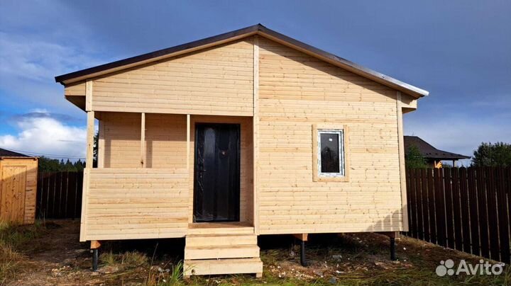 Дом каркасный 6*6