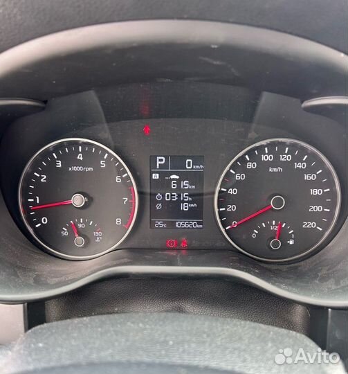 Kia Rio 1.4 AT, 2018, 105 000 км