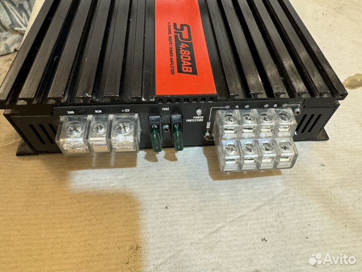 Усилитель 4 канальный kicx 120.4