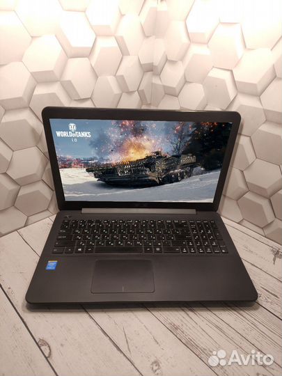 Игровой Asus с широким экраном 8GB/GeForce/SSD/HDD