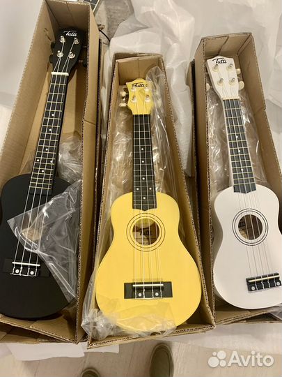 Укулеле сопрано, концерт, тенор