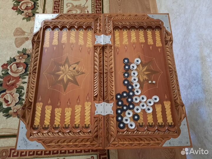 Нарды ручной работы