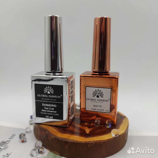 Матовый и глянцевый топы Global fashion
