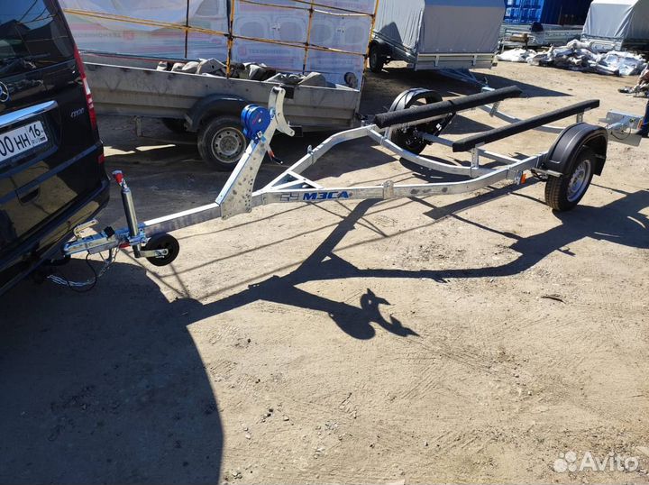 Прицеп для лодки мзса 81771Е.101. Для рыбалки
