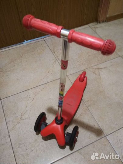 Самокат детский трехколесный