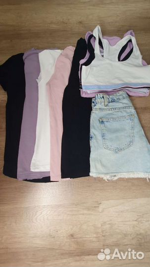 Вещи пакетом на девочку 152