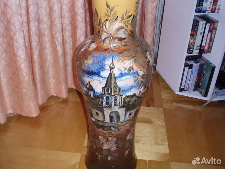 Ваза напольная керамическая